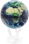 MOVA Globe Earth with Clouds – 6” Self-Rotating Globe Powered by Light